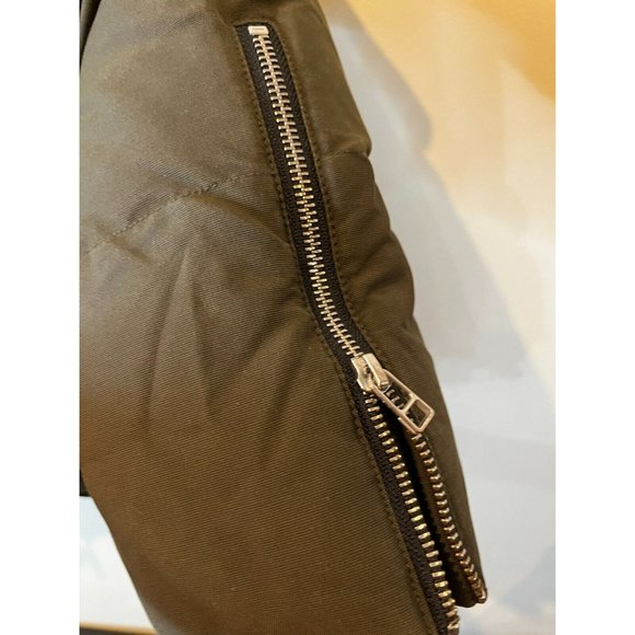 Moose Knuckle Down Filled Canada Men's Khaki Parka Hooded Coat Size XL - Picture 4 of 16